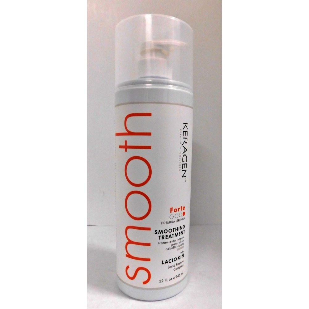 Keragen Smooth Forte Hair Smoothing/Keratin Lacioxin Treatment - 32oz